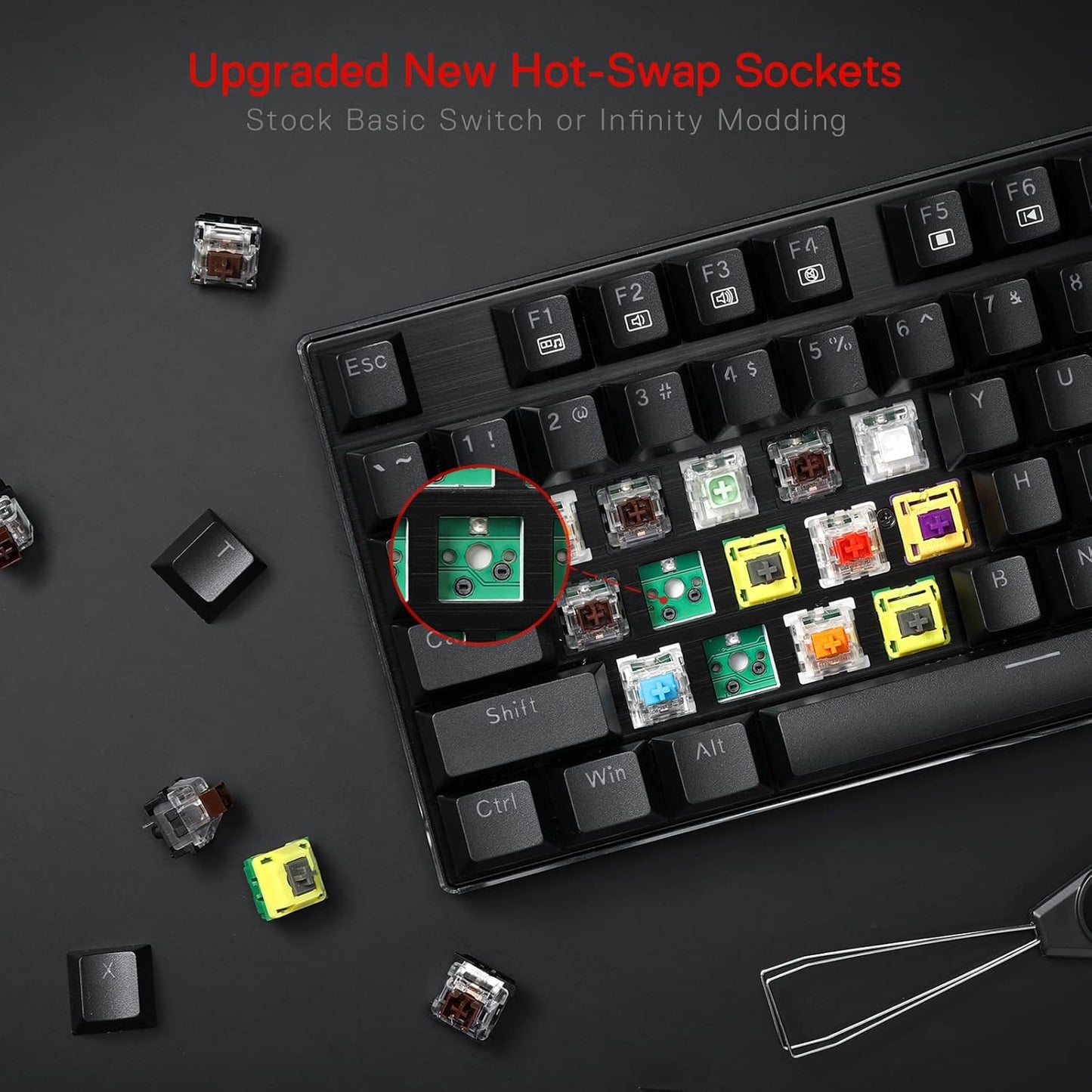 Devrajas K556 (tactile switches)