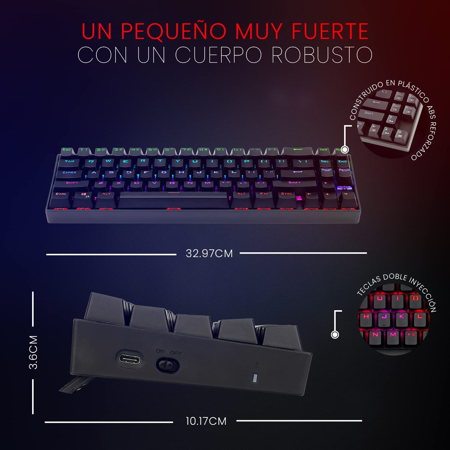 Diemos K599 (linear switches)