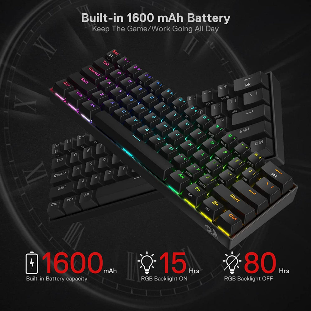 K530 Pro Draconic - 60% Mechanical Gaming Keyboard (Black)