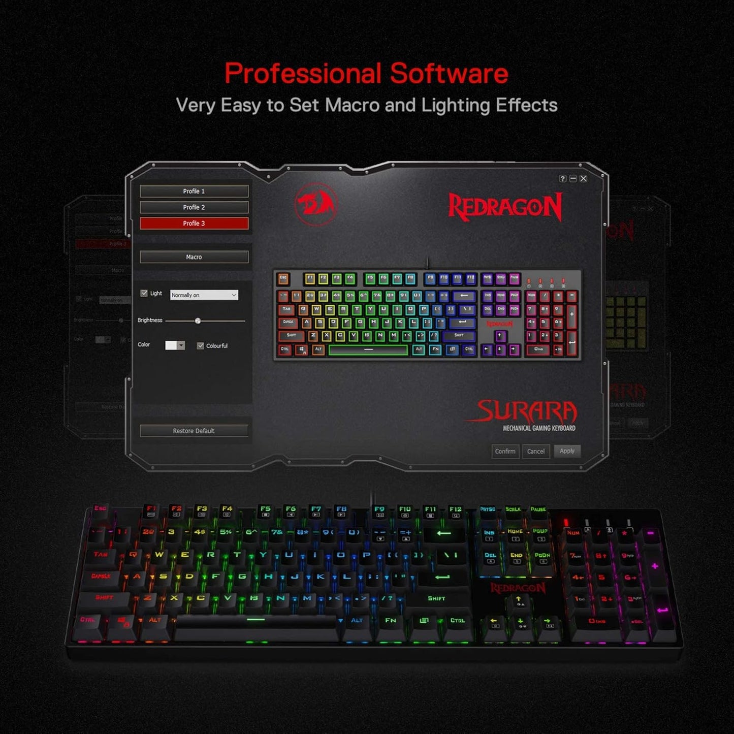 Surara K582 (linear switches)