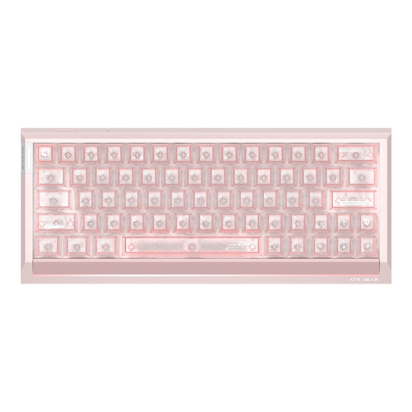 ATK RS63 Air Hall effect keyboard Pink - Vrkaa