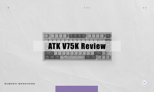 "ATK V75K Review" Vrkaa Blog Banner Infographic