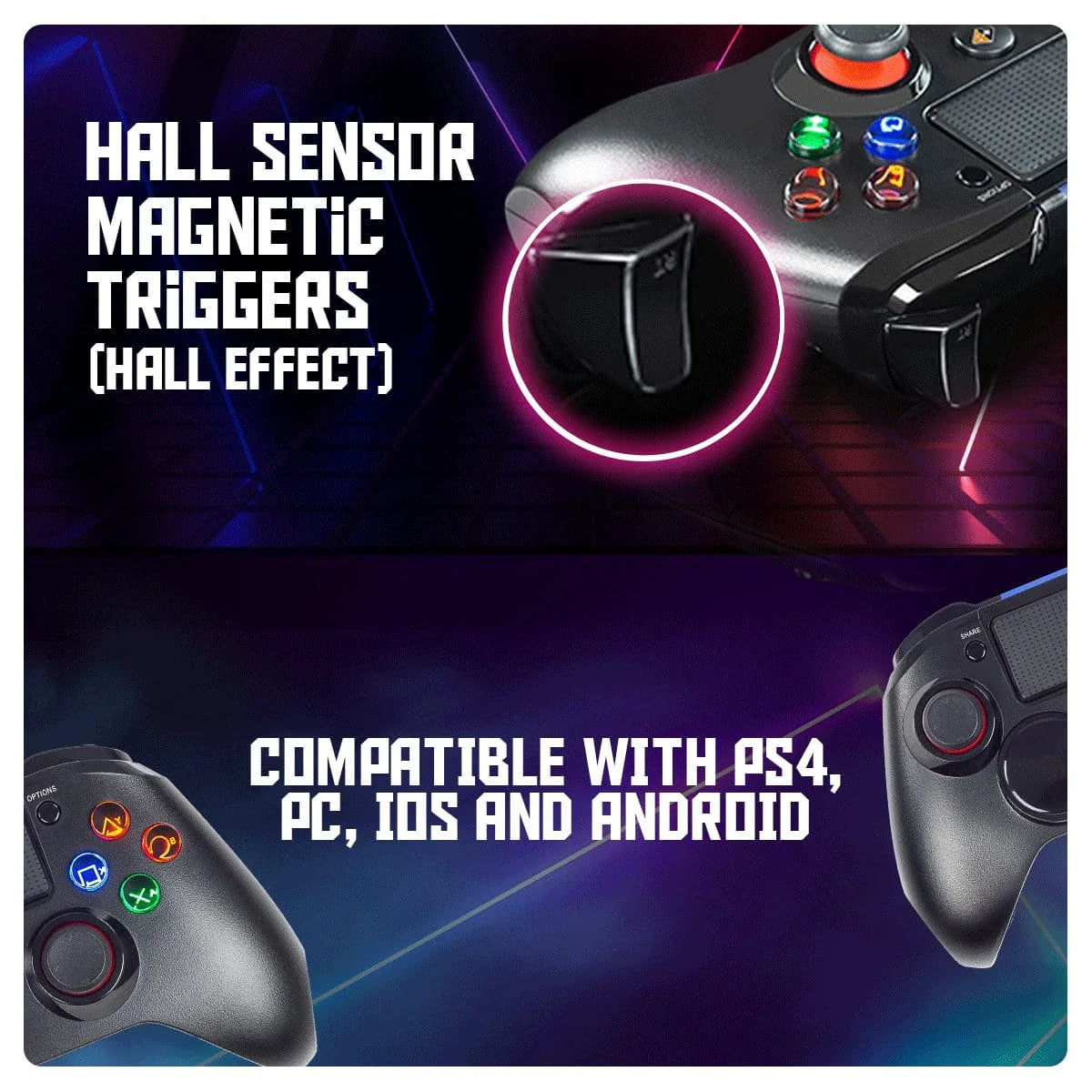 Stratos Xenon All in One Gamepad for PS4, iOS, PC and Android