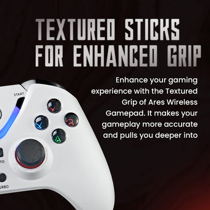 ARES Wireless Controller for PC with Magnetic Triggers