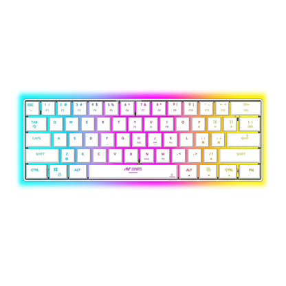Ant Esports MK1500 Mini White Wireless Gaming Keyboard