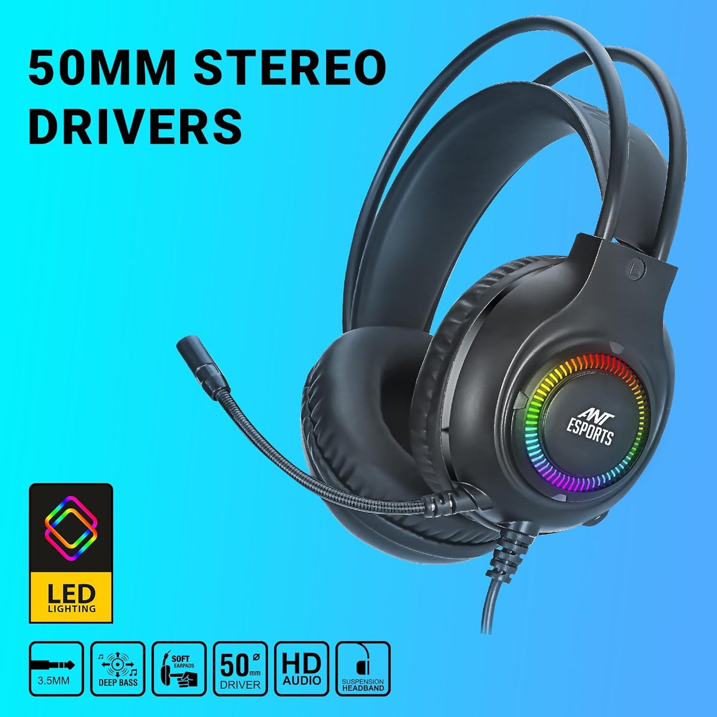 H580 Pro LED Gaming Headset