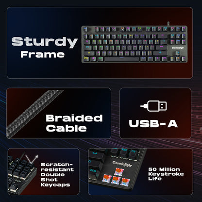 Pandora TKL Mechanical Keyboard Upgraded with Swappable Switches