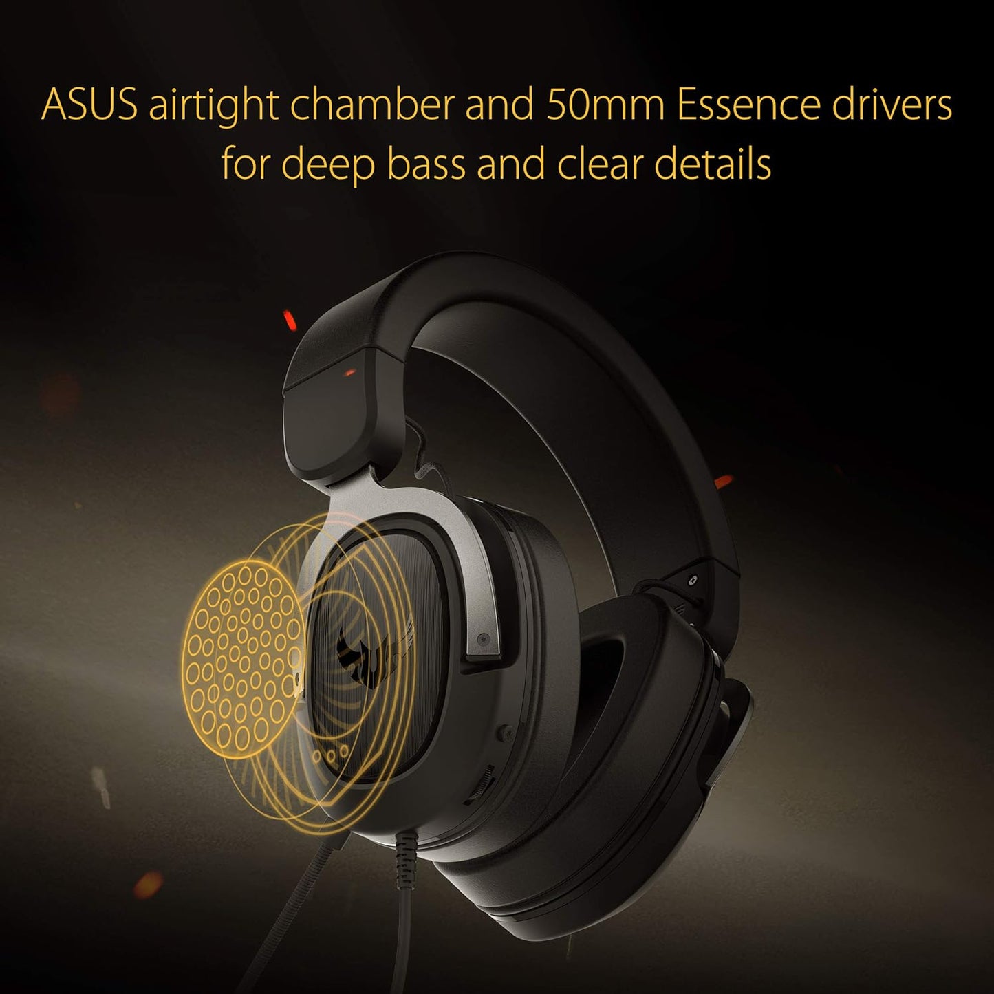 ASUS TUF H3 Wired Over Ear Headphones