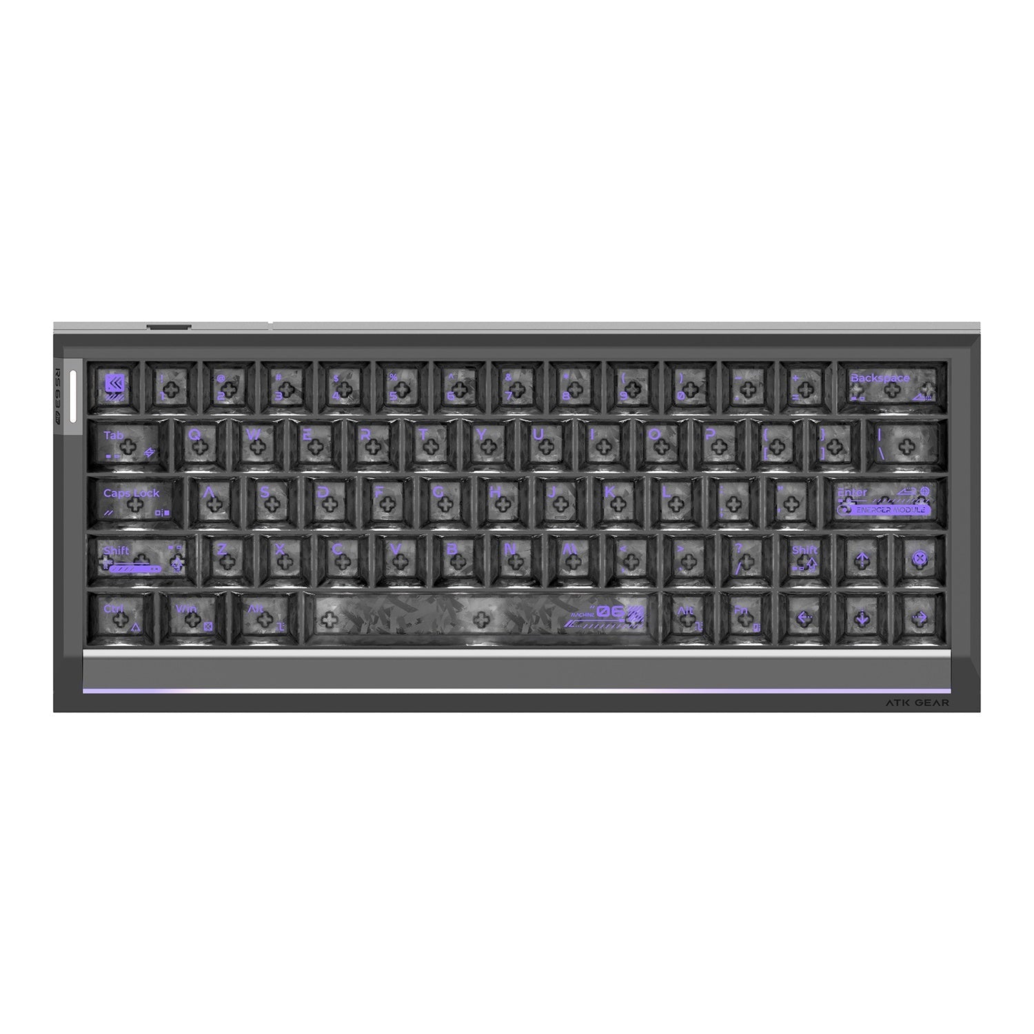 ATK RS63 Air Hall effect keyboard Black - Vrkaa