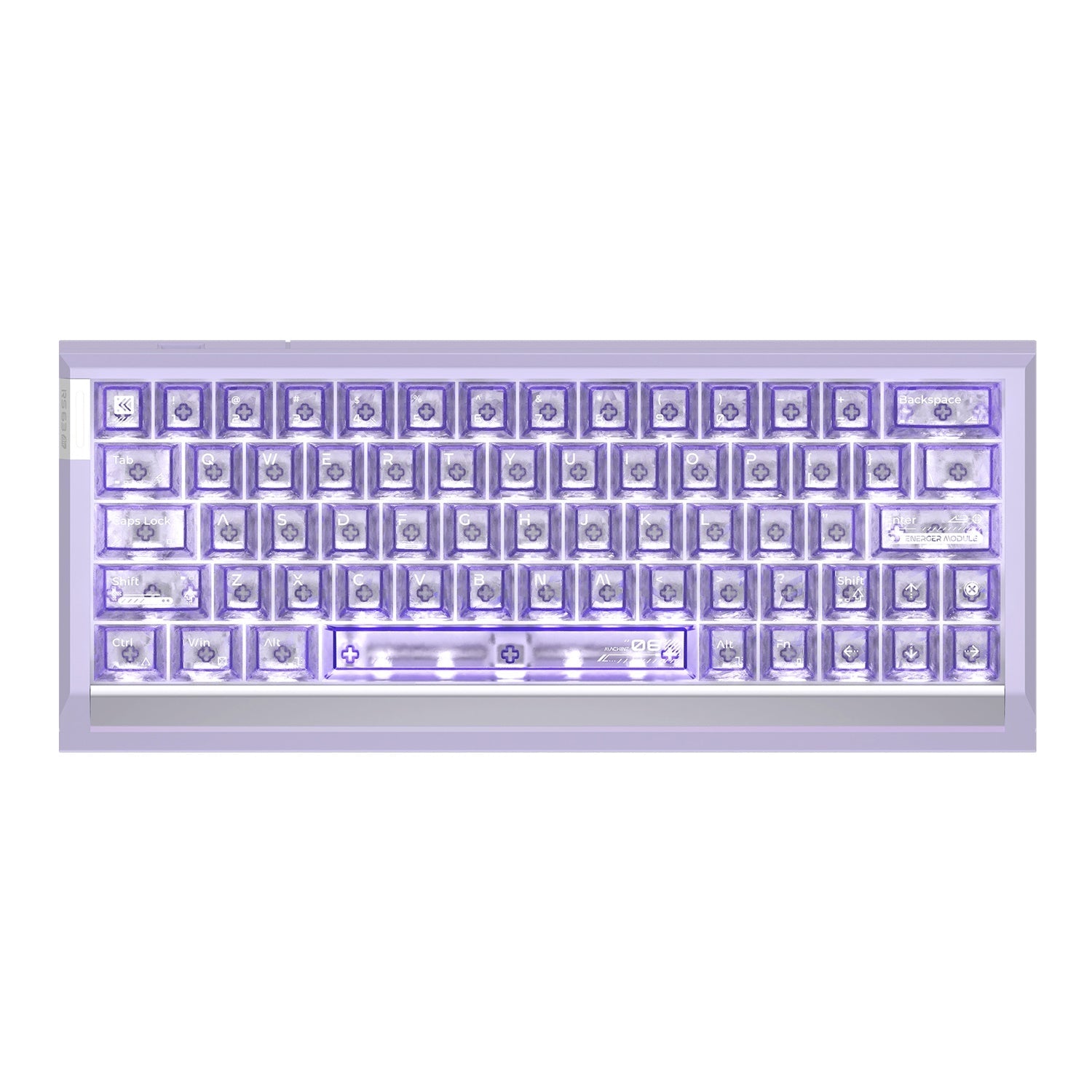 ATK RS63 Air Hall effect keyboard Purple - Vrkaa