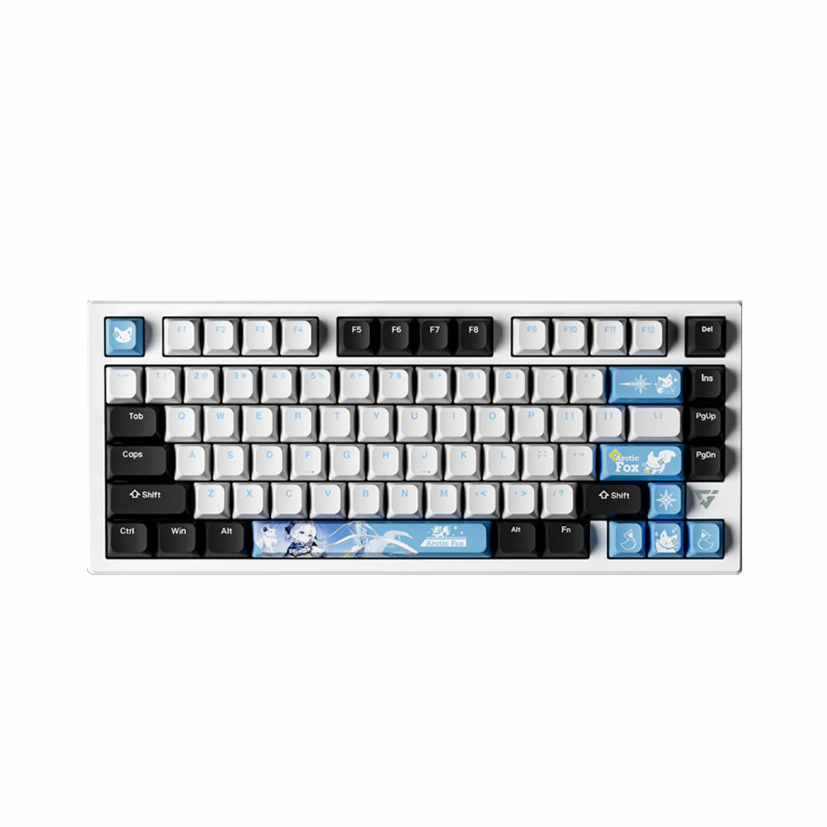 ATK V75X mechanical keyboard Arctic Fox colorway - Vrkaa