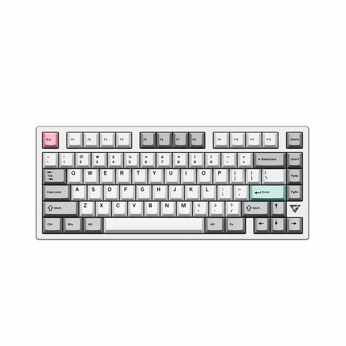 ATK V75X mechanical keyboard Flash Silver colorway - Vrkaa
