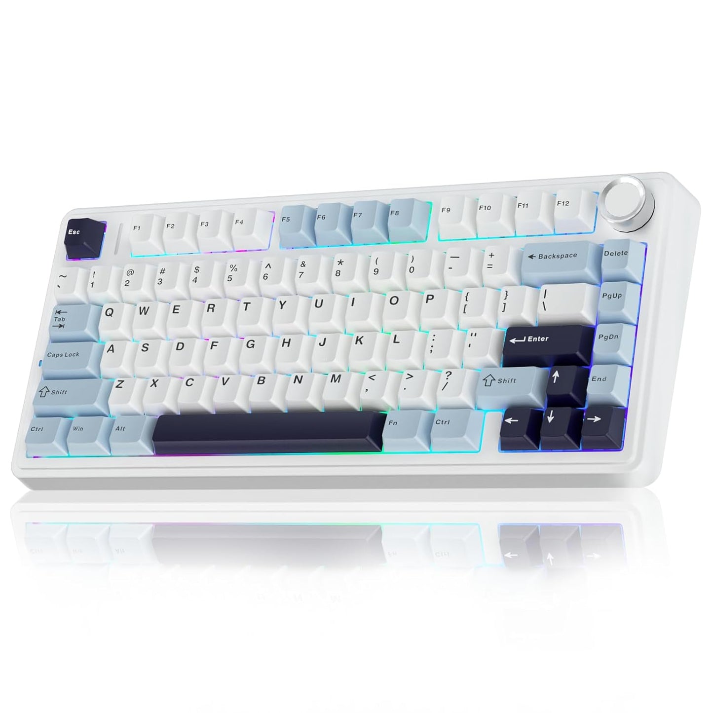 Aula F75 Ice Blue Reaper Wireless Mechanical Keyboard