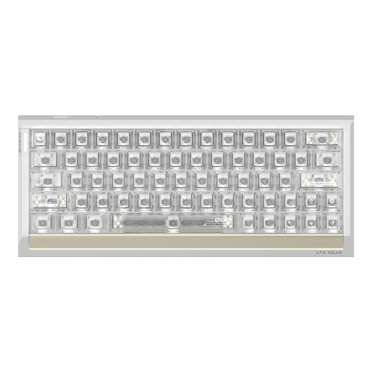 ATK RS63 Air Hall effect keyboard White - Vrkaa