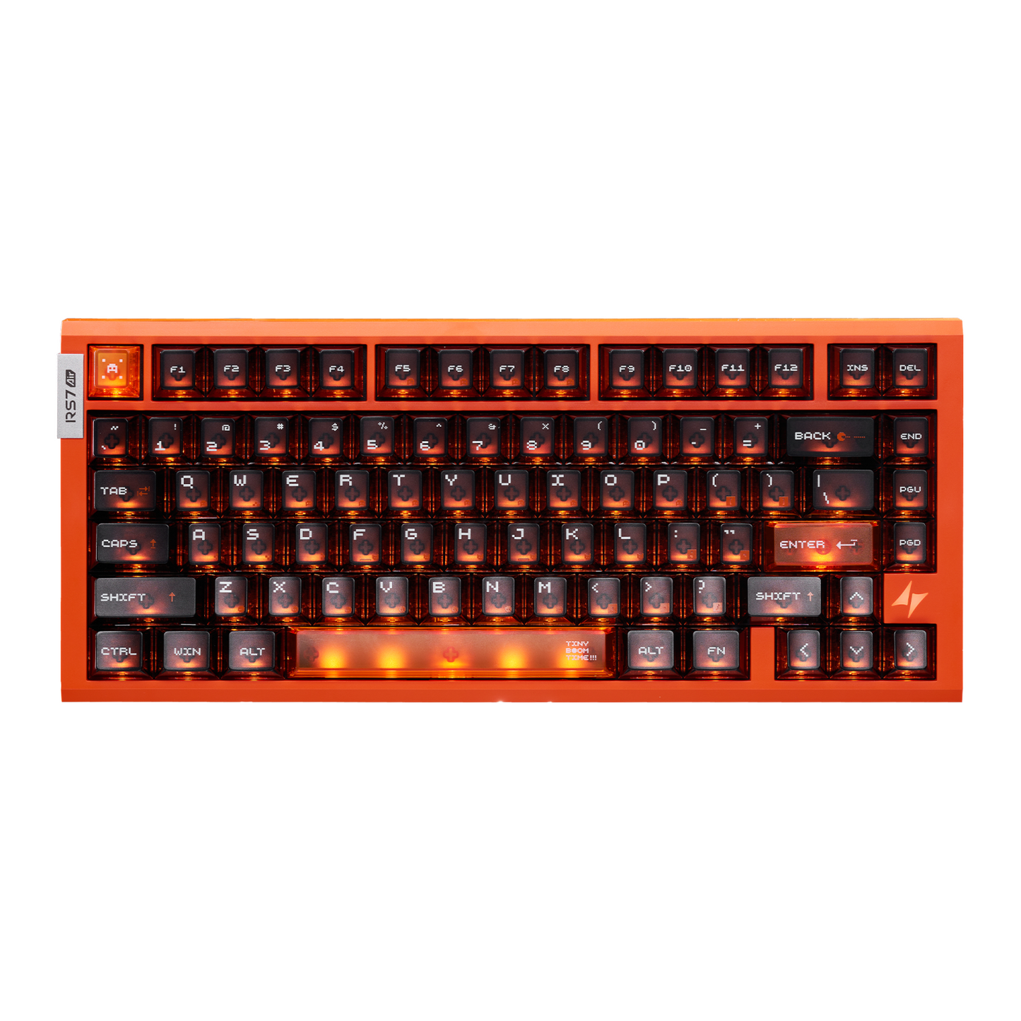ATK RS7 Air 75% Hall effect keyboard Orange - Vrkaa
