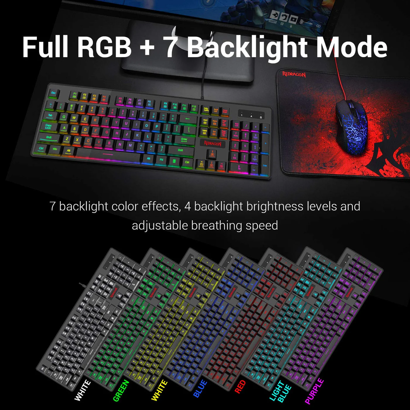 DYAUS PRO K509-1 :- RGB WIRED KEYBOARD