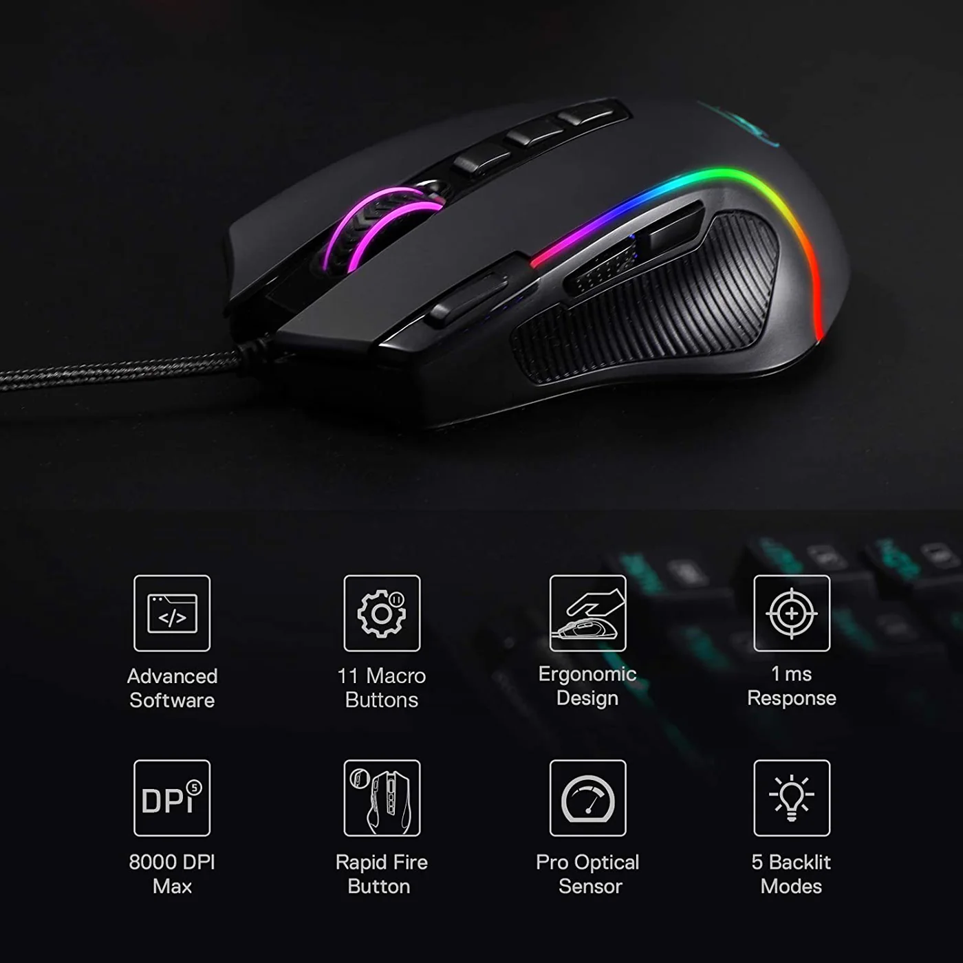 PREDATOR M612 RGB WIRED MOUSE