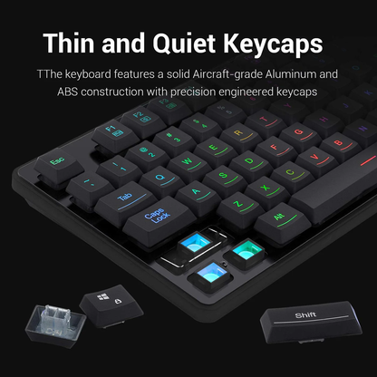 DYAUS PRO K509-1 :- RGB WIRED KEYBOARD