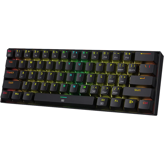 DRAGON BORN K630 - 60% WIRED RGB MECHANICAL KEYBOARD (RED SWITCH)