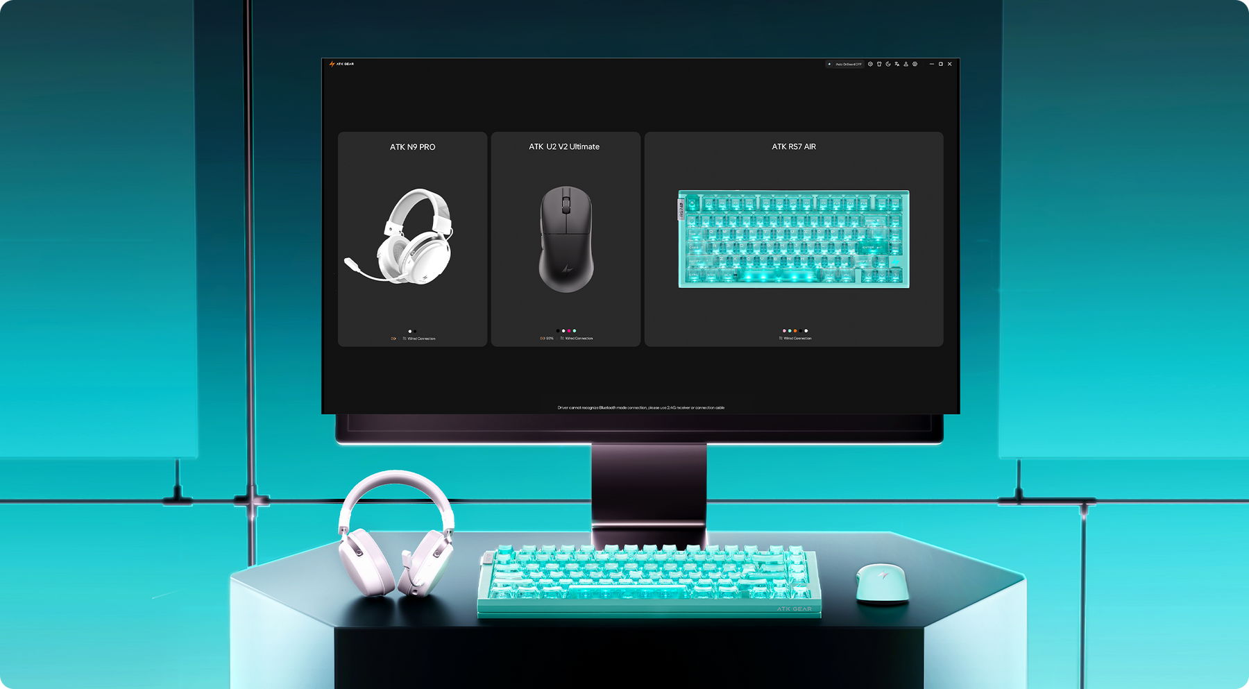 ATK RS7 Air ATK HUB software desktop - Vrkaa